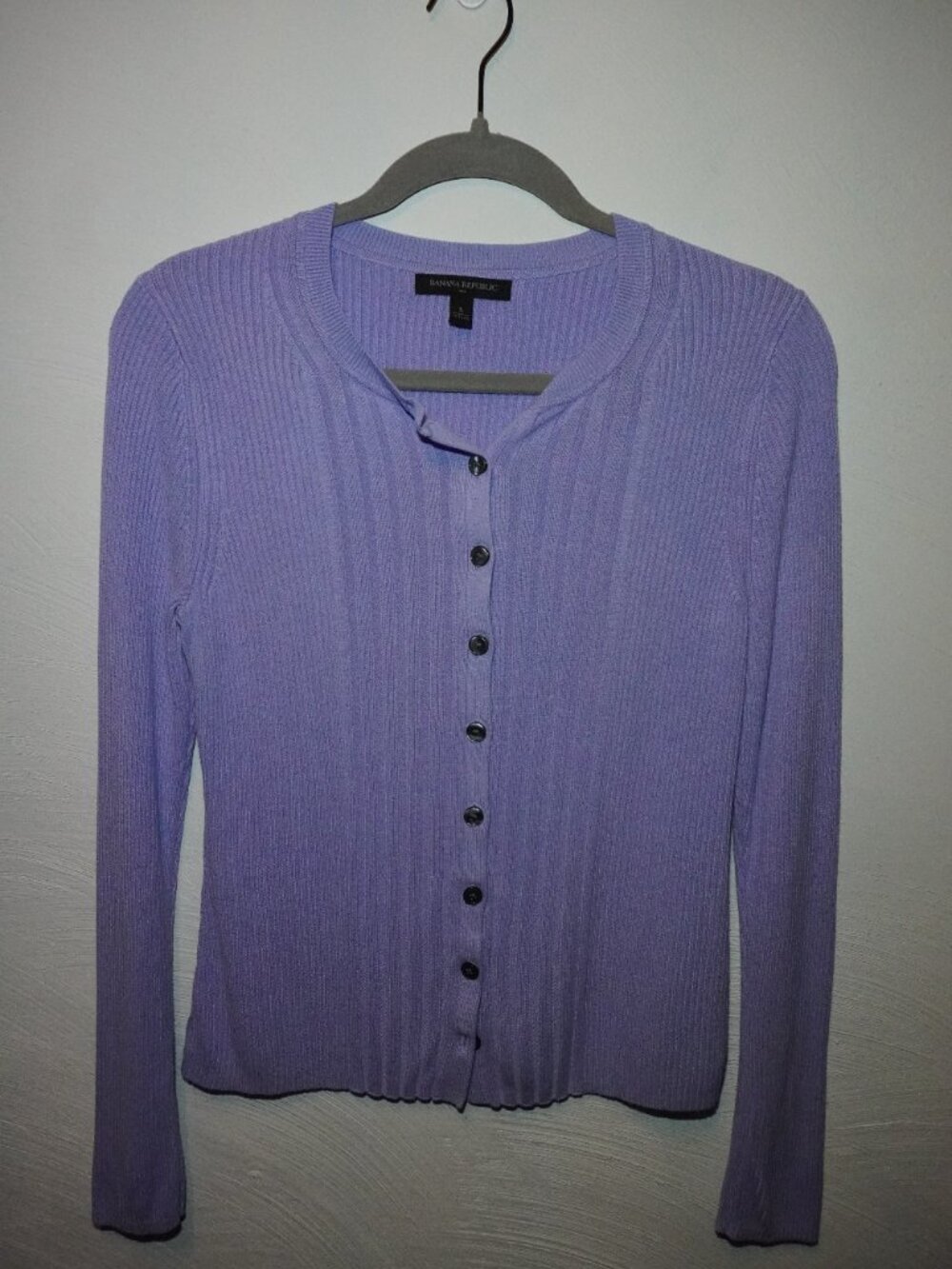 Banana Republic Lilac Cardigan Size Small